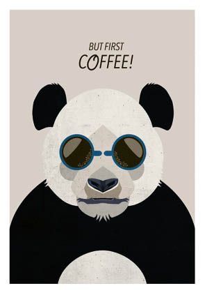 Postkarte - Daria Ivanovna - Panda