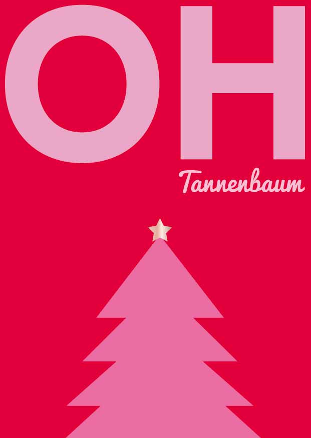 Postkarte - Toni Starck - OH Tannenbaum