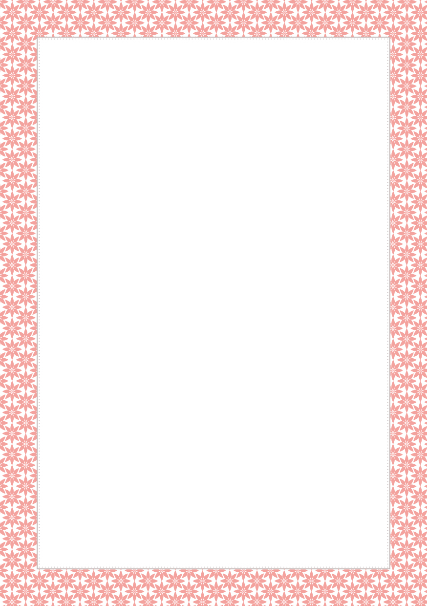 Notepad A5 - Toni Starck Pattern - Shiny Coral