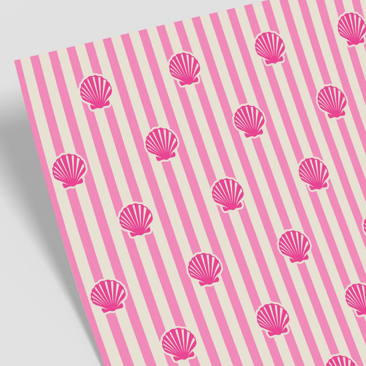 Geschenkpapier - neonstyle - Muscheln