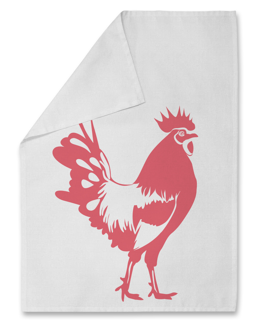 Tea towel - Cock