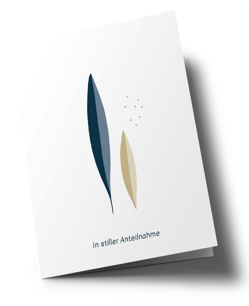 Doublecard C6 - familytree - In stiller Anteilnahme