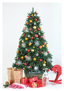 Postkarte - La Card - Tree with rocking horse