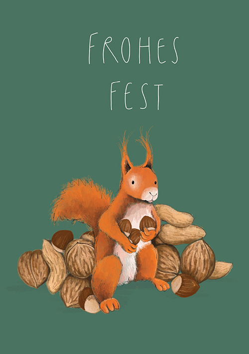 Postcard - Tabea Güttner - Nuts