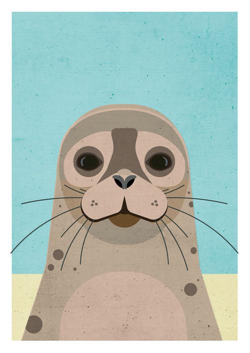 Postcard - Daria Ivanova - Seal