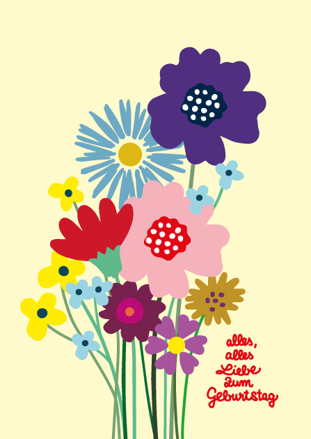 Postcard - illi - BLOMBU