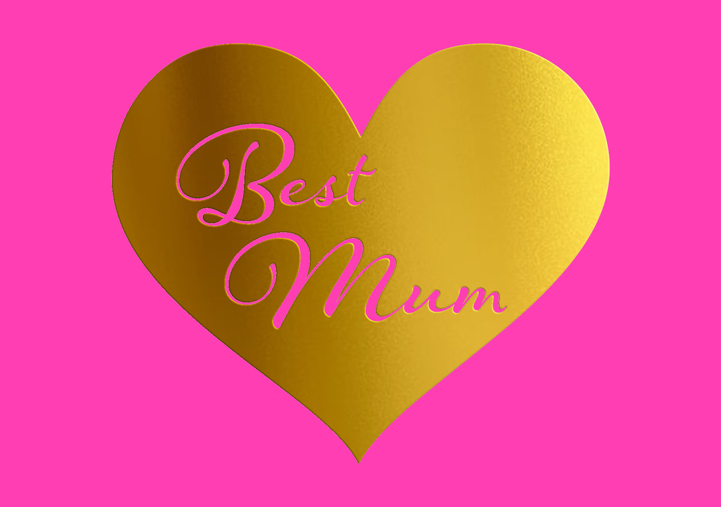 Postkarte - pure - Best Mum Postkarte - pure - Best Mum