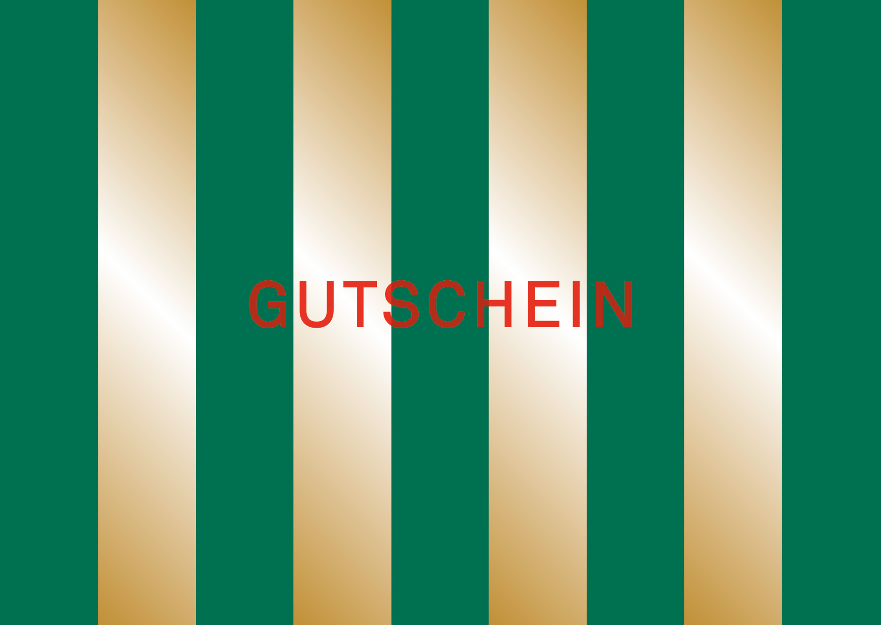 Postcard – Designfräulein – OroLumi – Stripes Gold Voucher