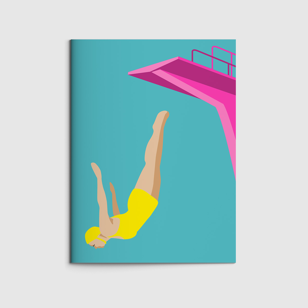 Booklet A6 - neonstyle - High diver