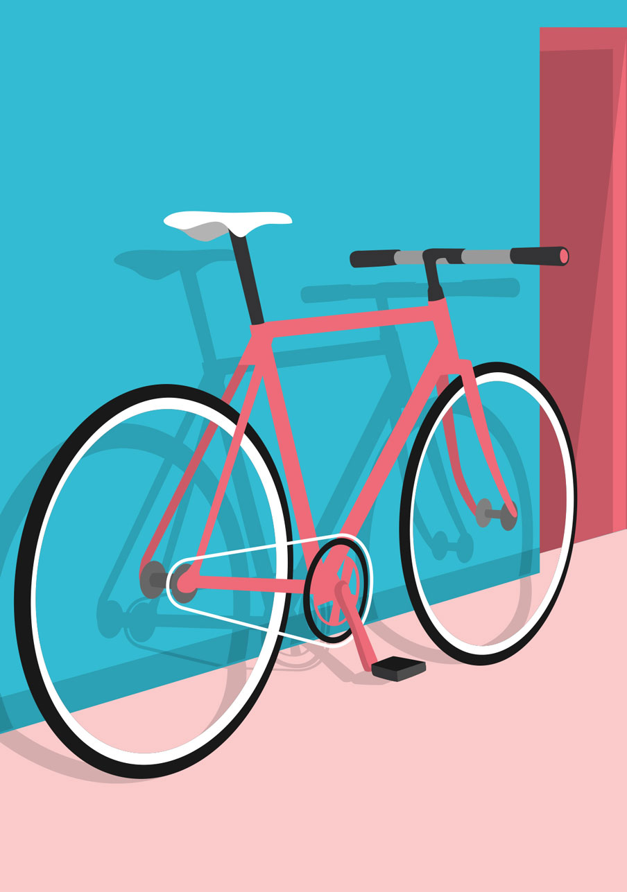 Postcard - luminous - Fixie