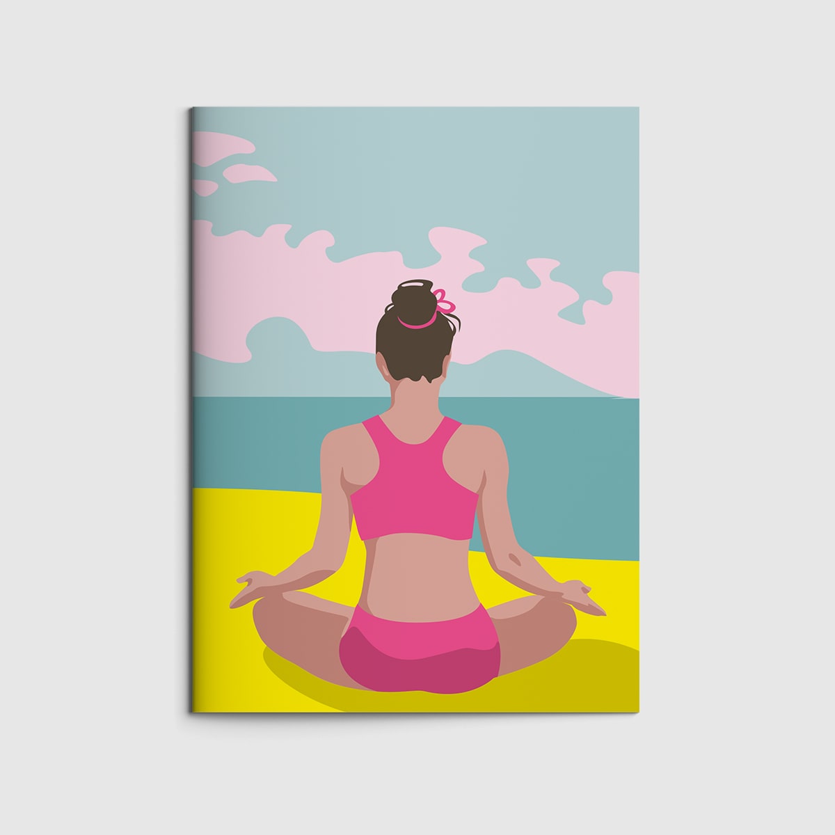 Notizheft A6 - neonstyle - Lotusseat Notizheft A6 - neonstyle - Lotusseat