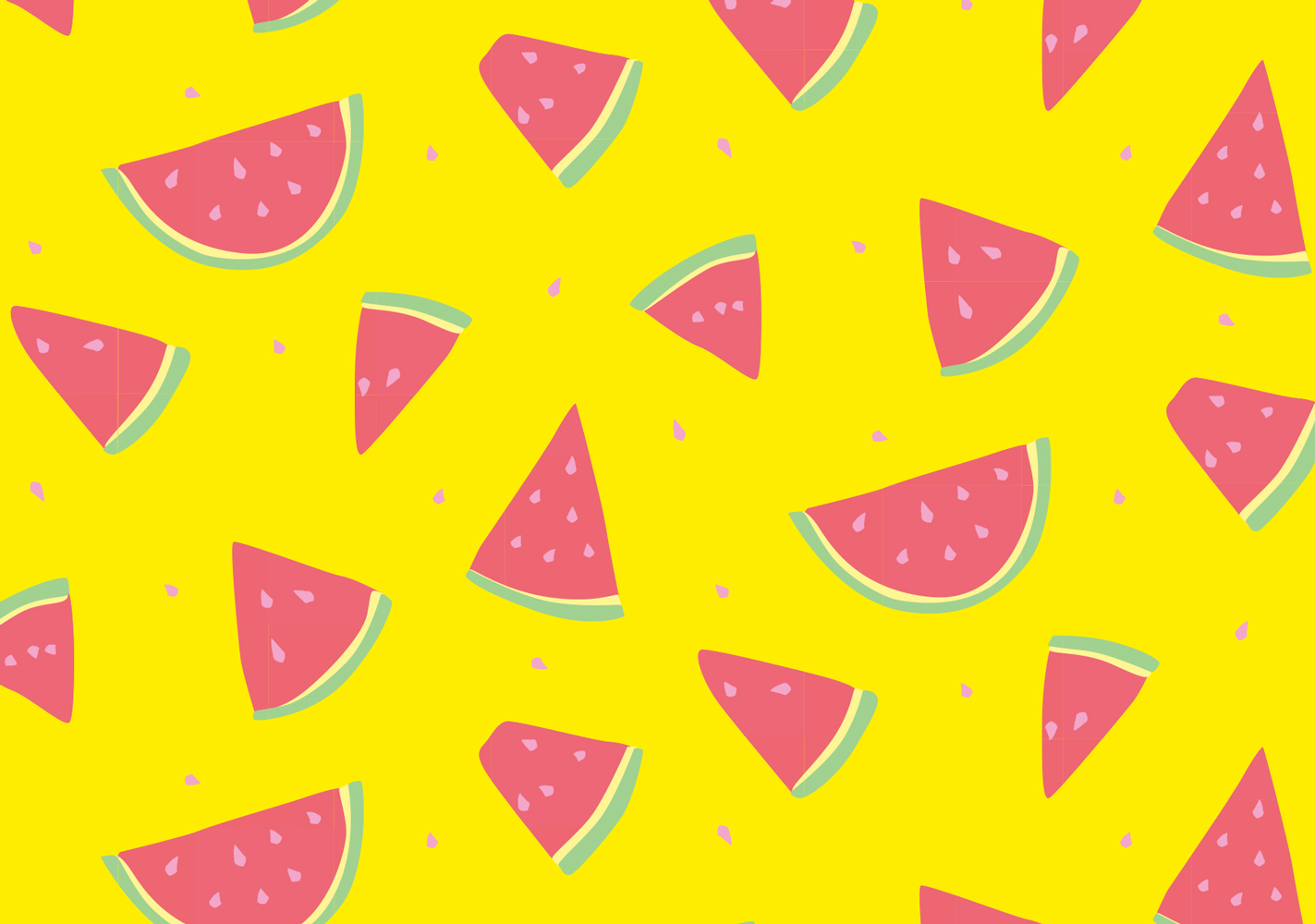 Postkarte - neonstyle - Watermelon