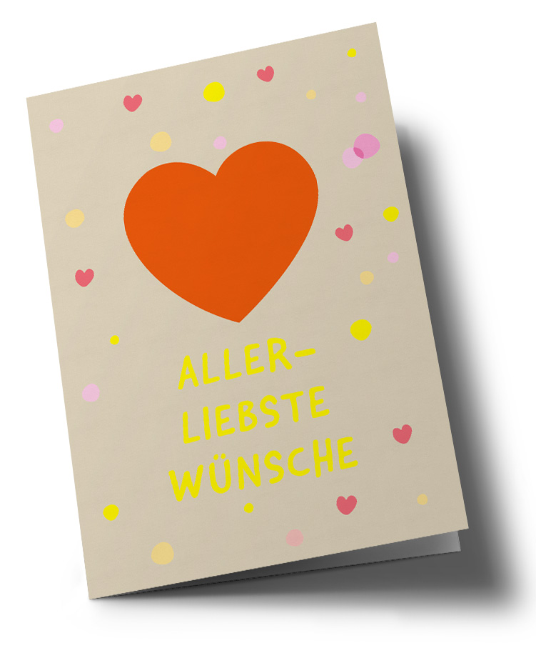Doublecard C6 - nola - Allerliebste Wünsche