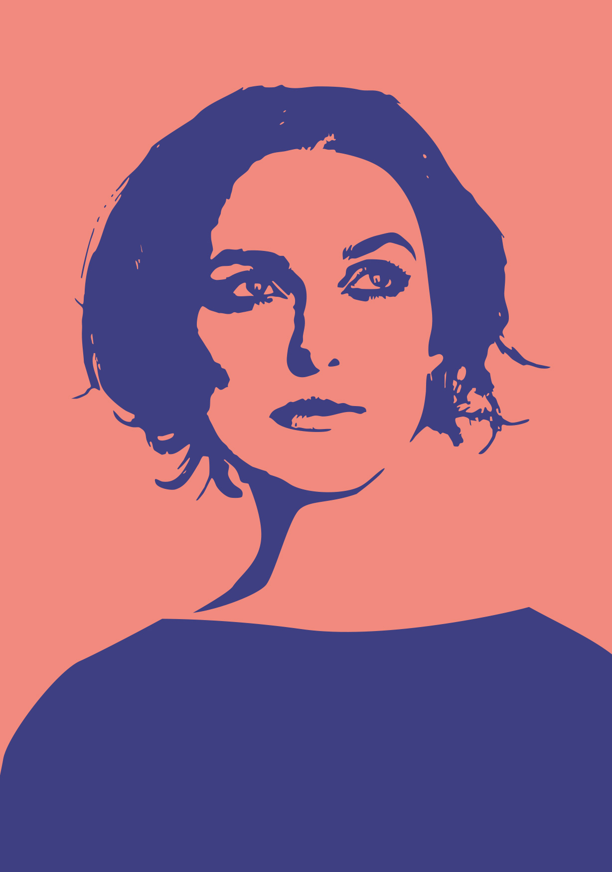 Postkarte - Djune - The Black Feather