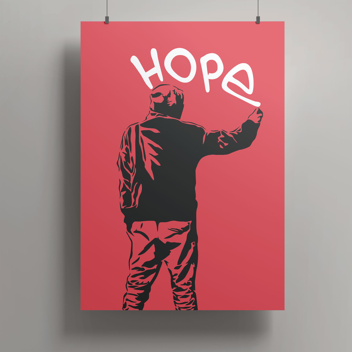 Artprint A3 - Banksy Hope