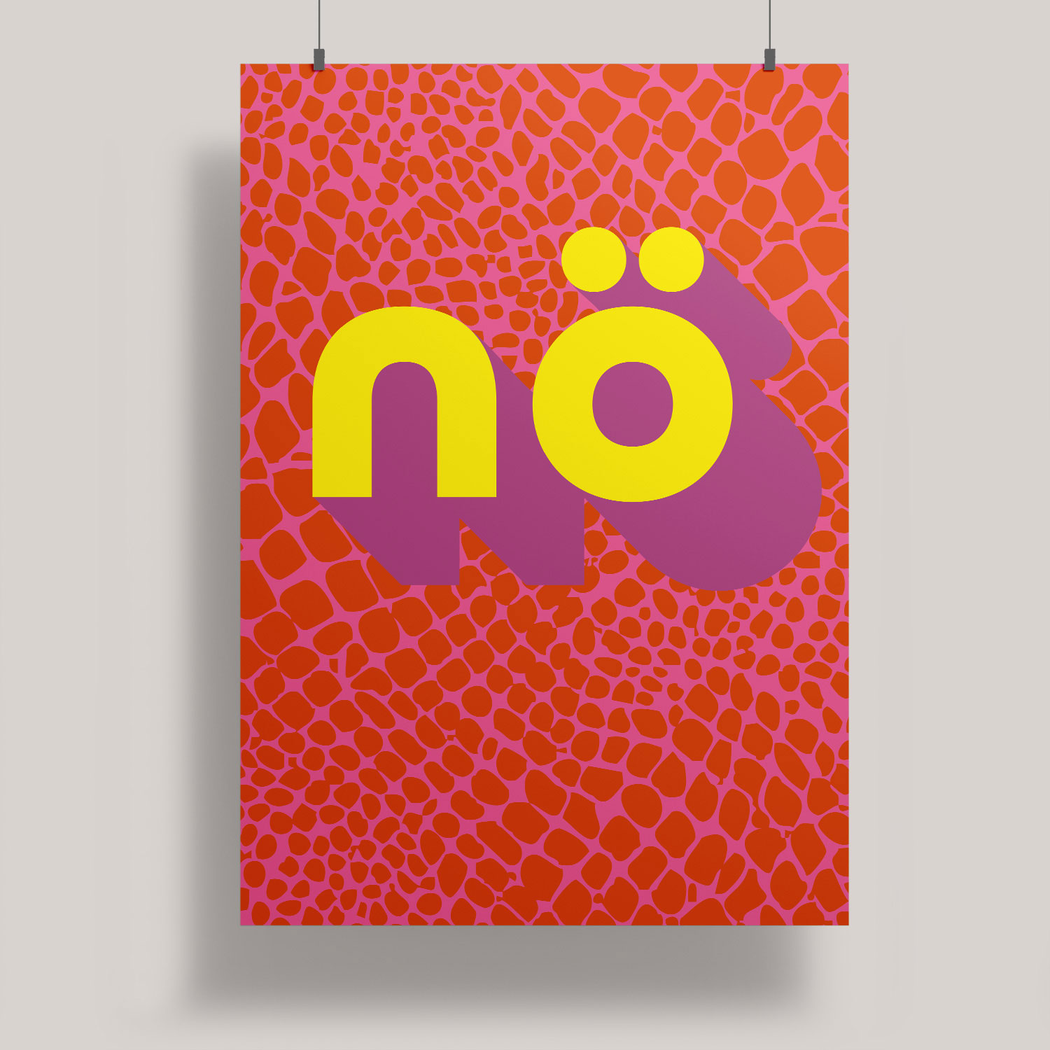 ArtPrint A4 - Modern Art - nö ArtPrint A4 - Modern Art - nö