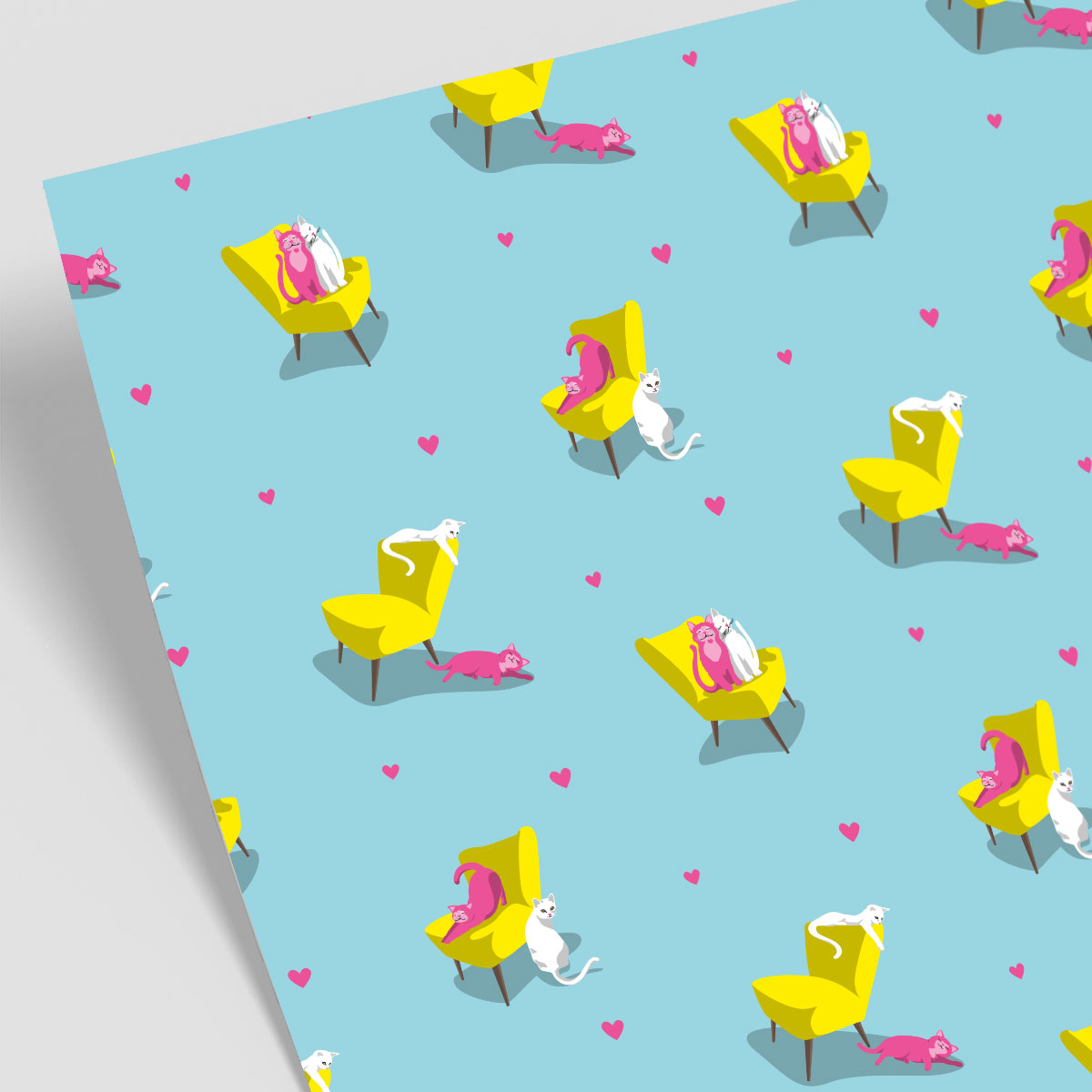 *Geschenkpapier - Crossover - Cats