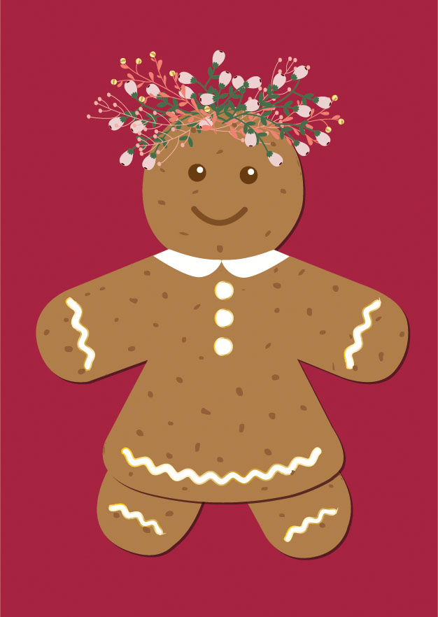 Postcard - Toni Starck - gingergirl