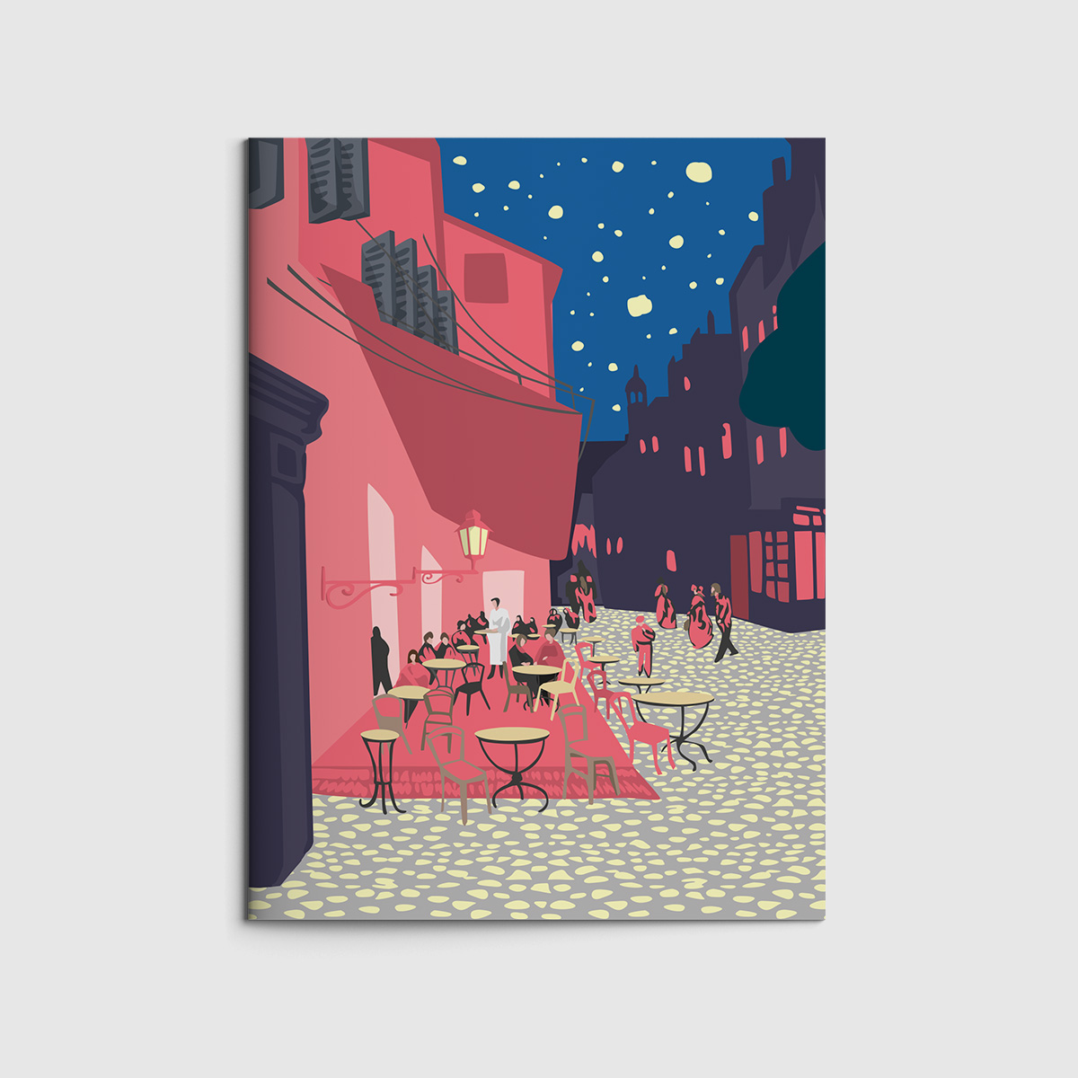 Booklet A6 - Museum Art - Nachtcafé, van Gogh