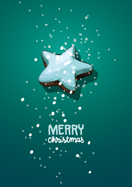 Postkarte - illi - ZABU Merry Christmas