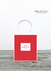 Geschenktüte Mini - Sternchen, rot Geschenktüte Mini - Sternchen, rot