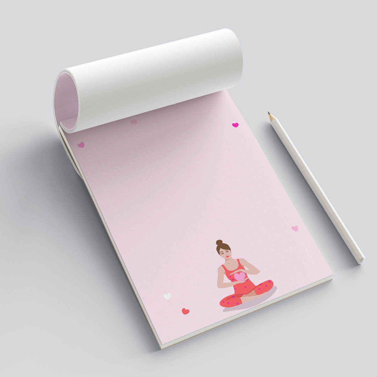 Notepad A5 - neonstyle - Lotusseat Notepad A5 - neonstyle - Lotusseat