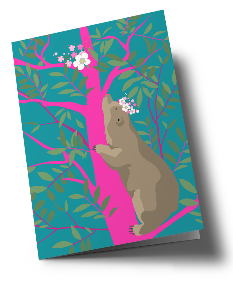 Doublecard C6 - happiness - Bears Doublecard C6 - happiness - Bears
