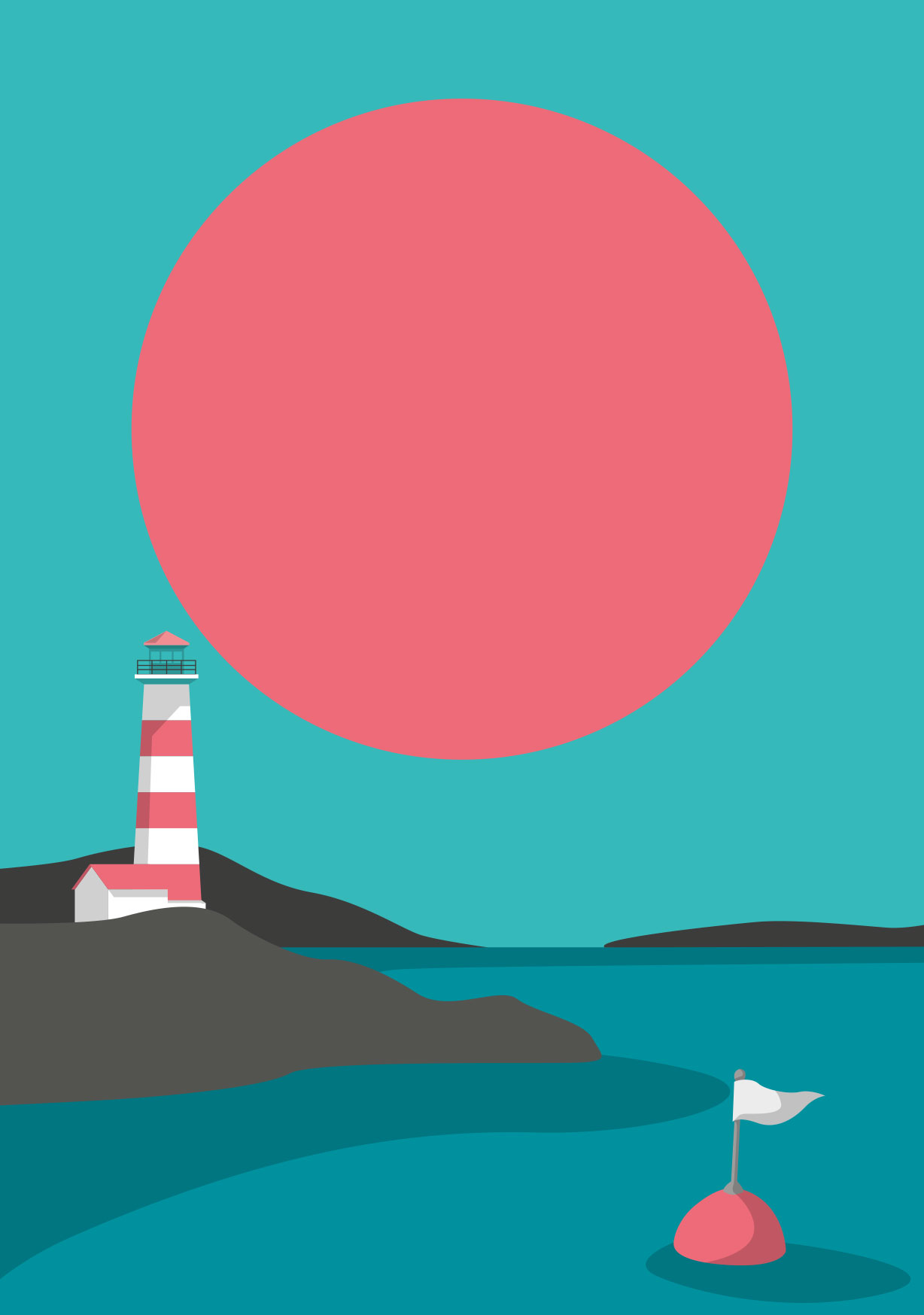 Postkarte - Nobiyama - Lighthouse