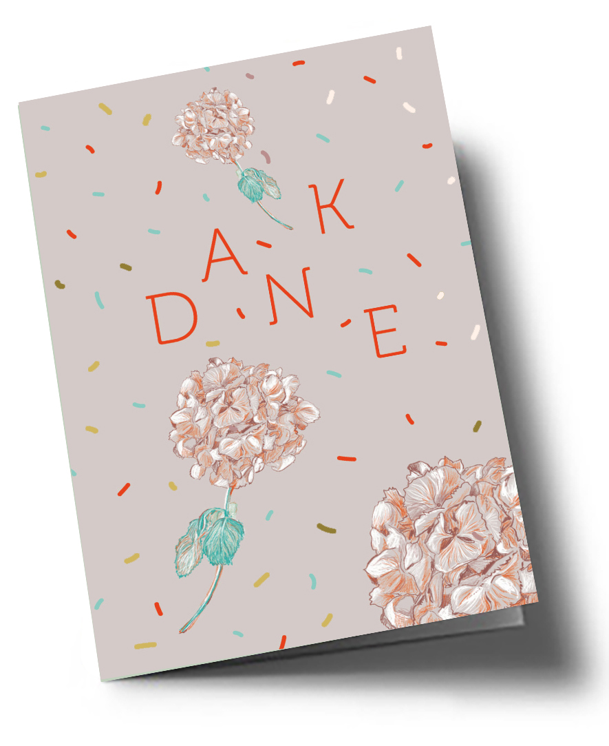 Doublecard C6 - Typoesie - Danke Doublecard C6 - Typoesie - Danke