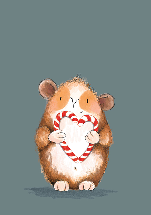 Postcard - Tabea Güttner - Sugar heart