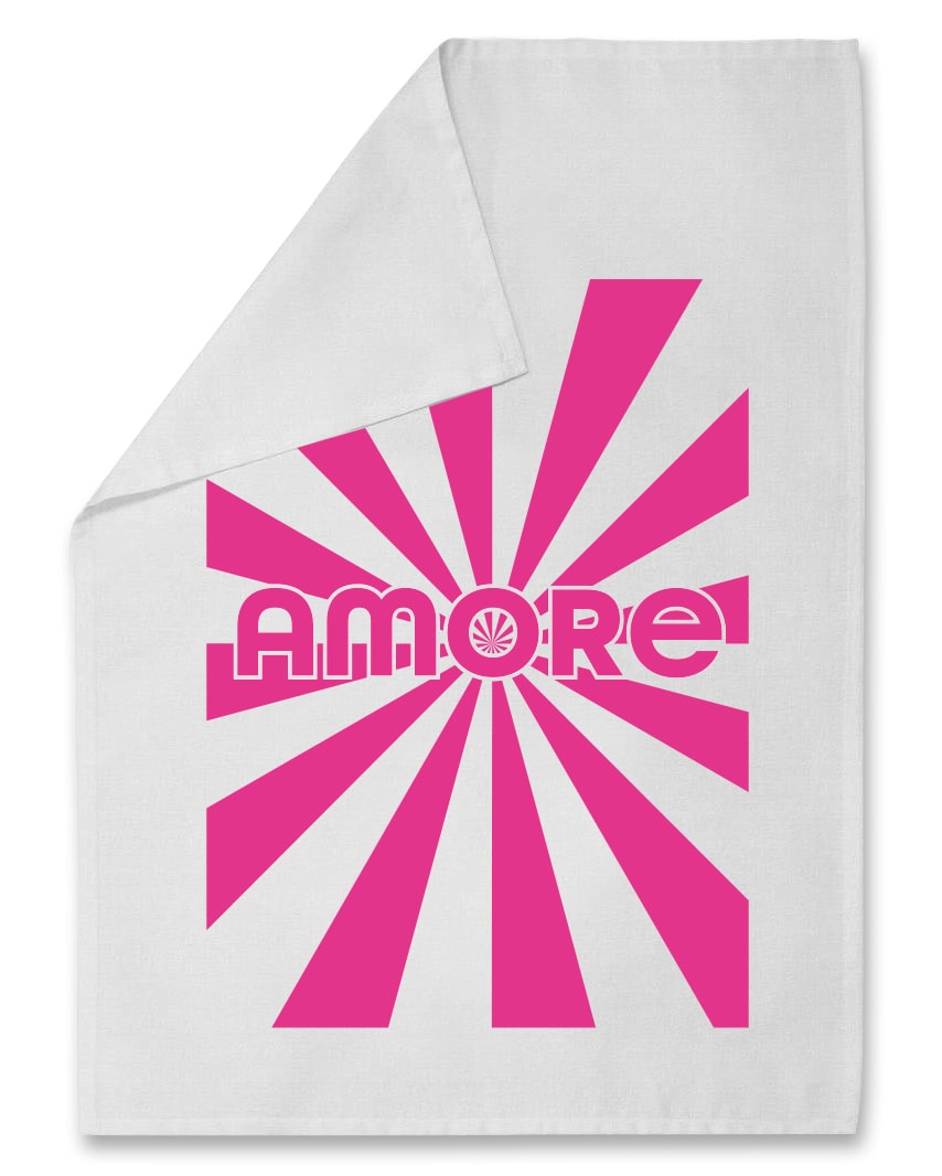 Tea towel - amore