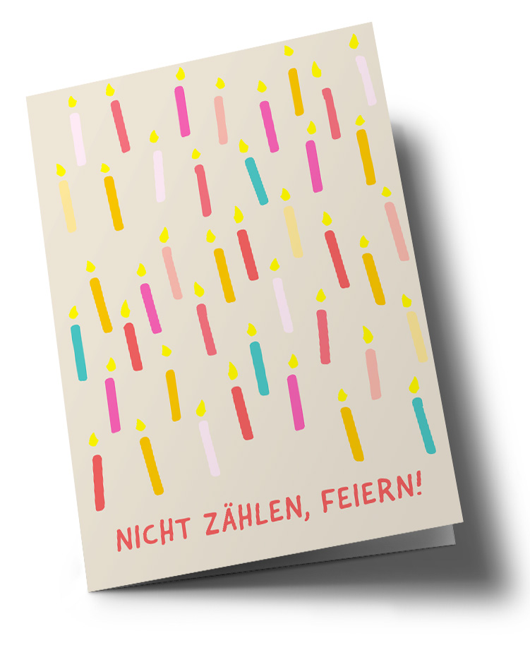 Doublecard C6 - nola - Nicht zählen, feiern!