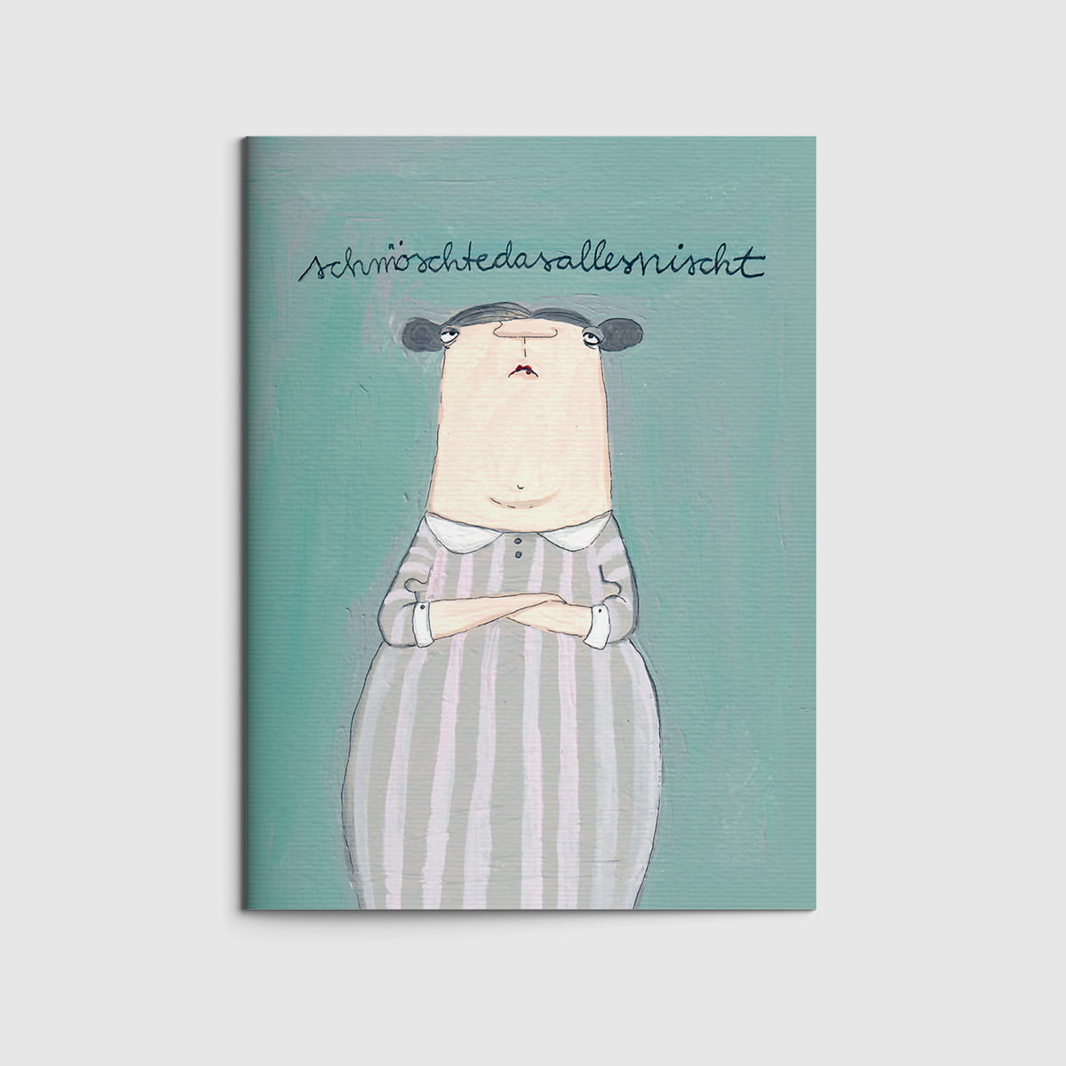 Notizheft A6 - kittiekatstudio - schmöschtedasallesnischt