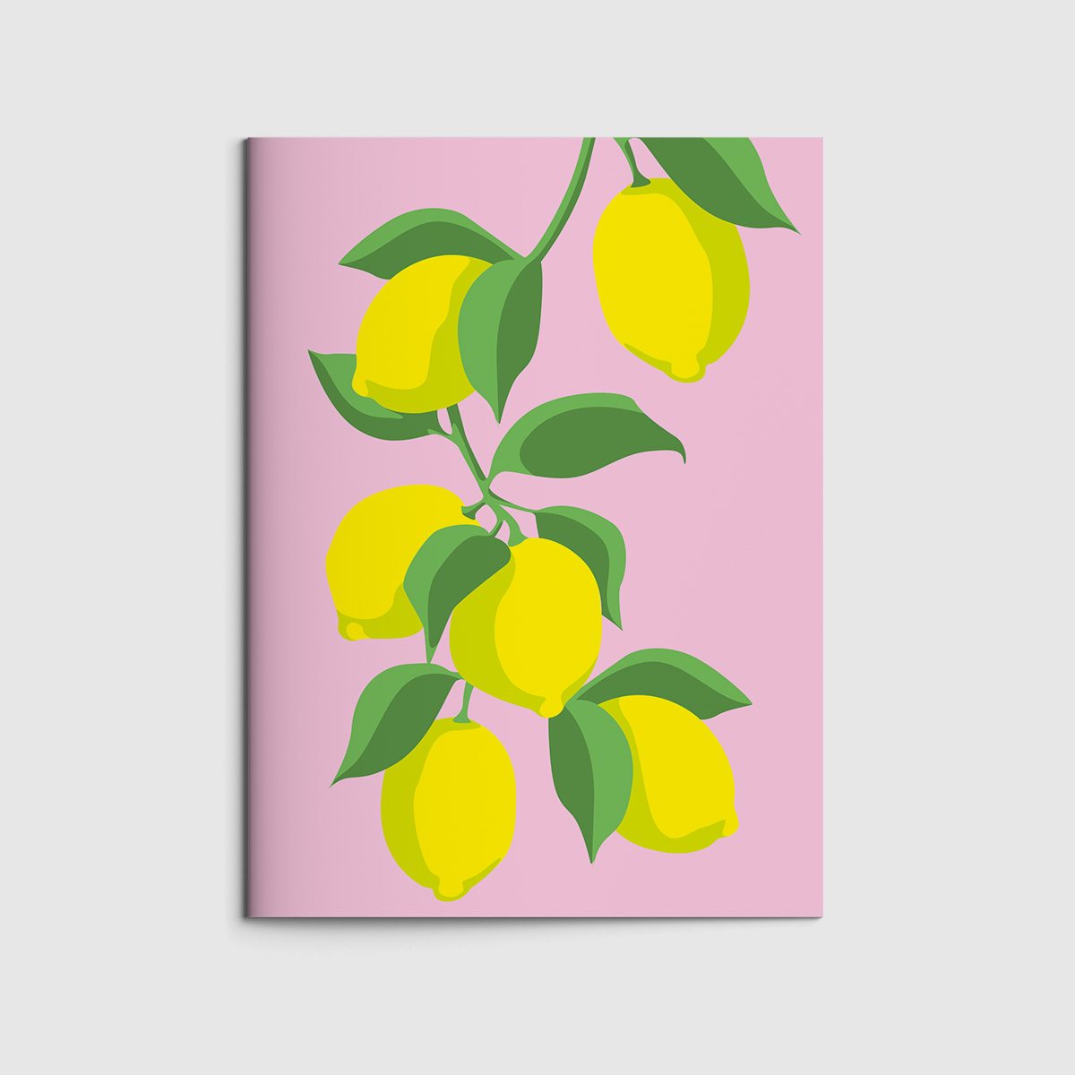 Booklet A6 - neonstyle - Lemons