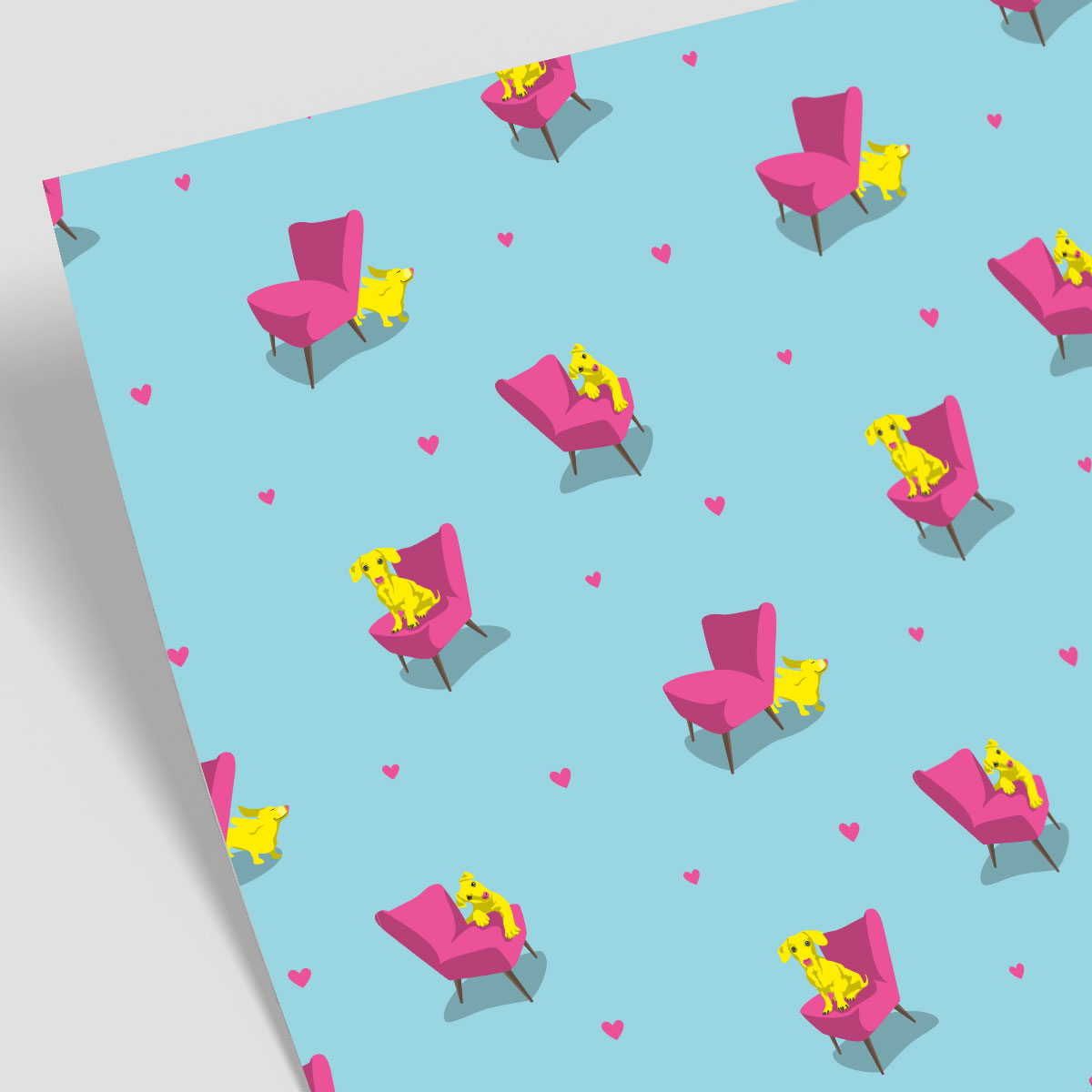 Wrapping paper - Crossover - Dachshund