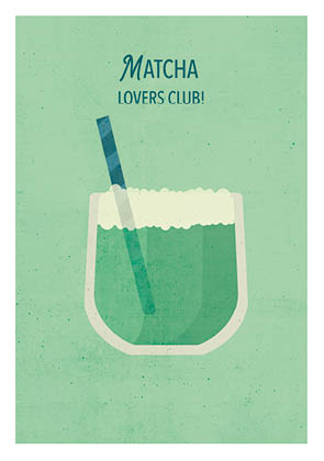 Postcard - Daria Ivanova - matcha