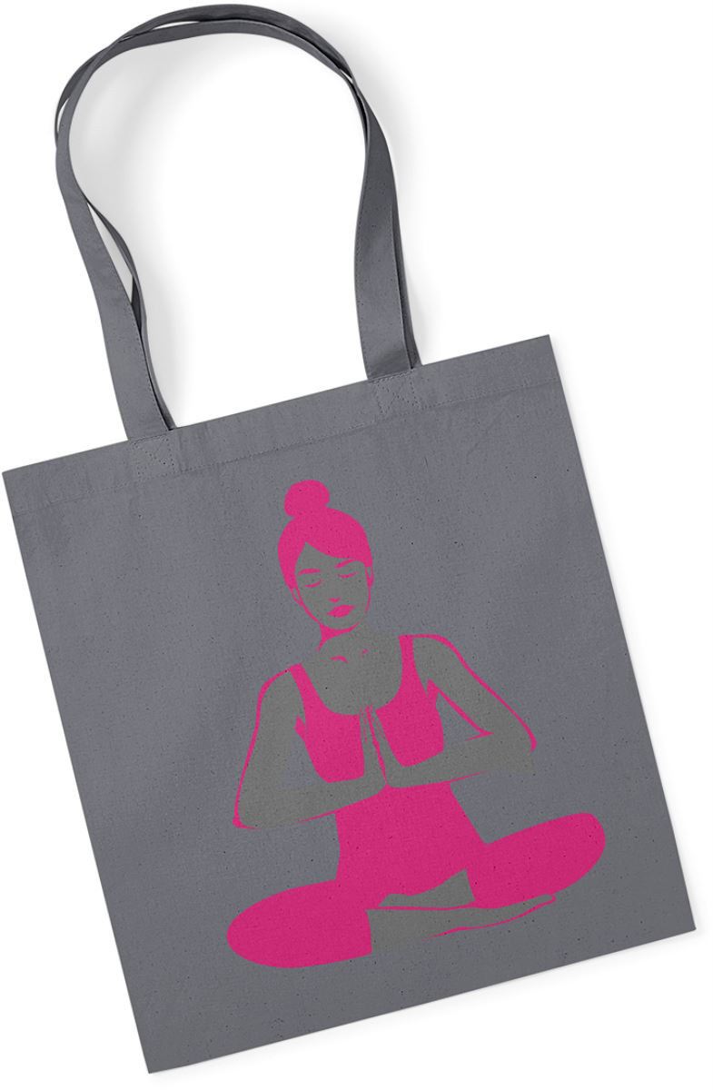 Bio-Baumwolltasche - Yogagirl Bio-Baumwolltasche - Yogagirl