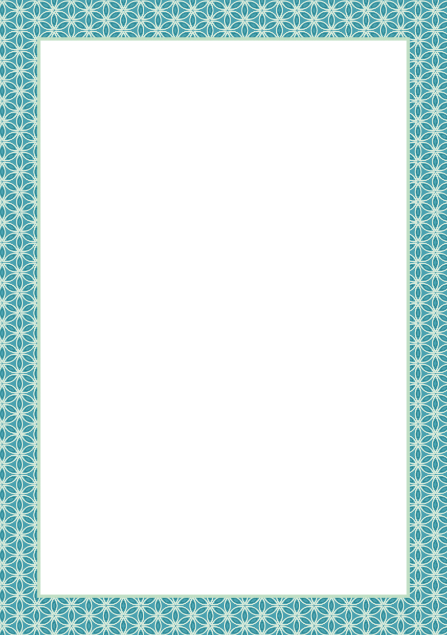 Block A5 - Toni Starck Pattern - Pretty Petrol