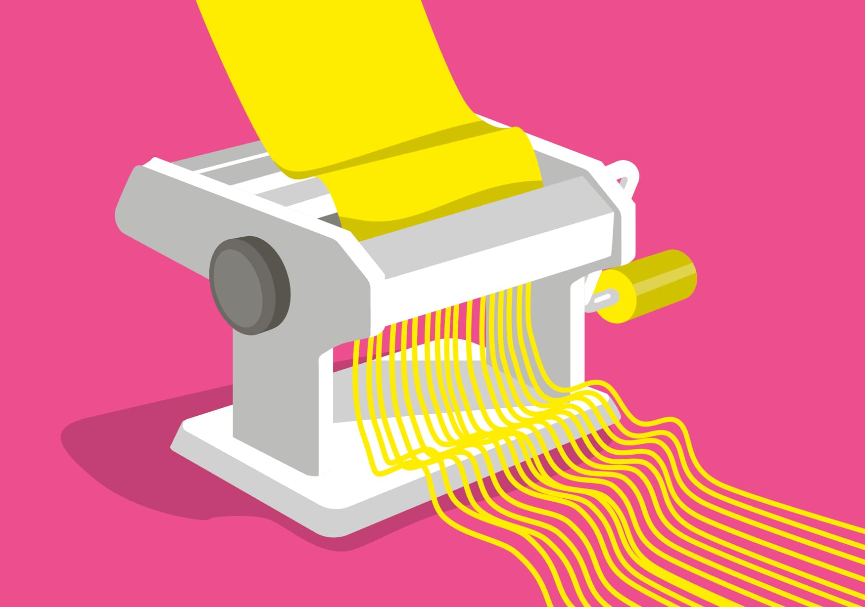 Postcard - Design Classics - Pasta Maschine
