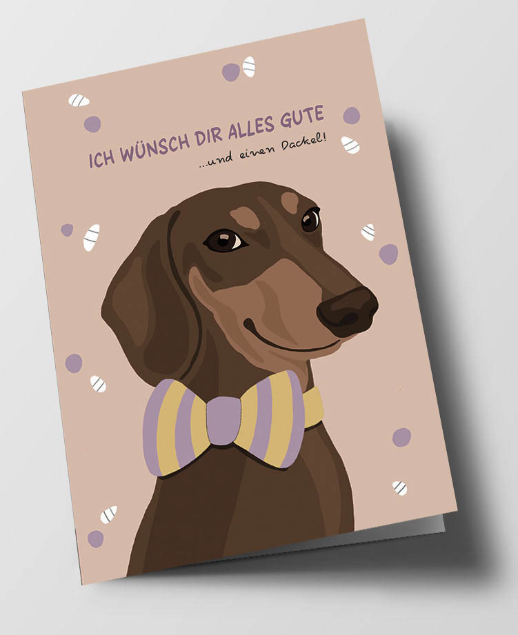 C6 folding card – Alfie’s Greetings – Confetti