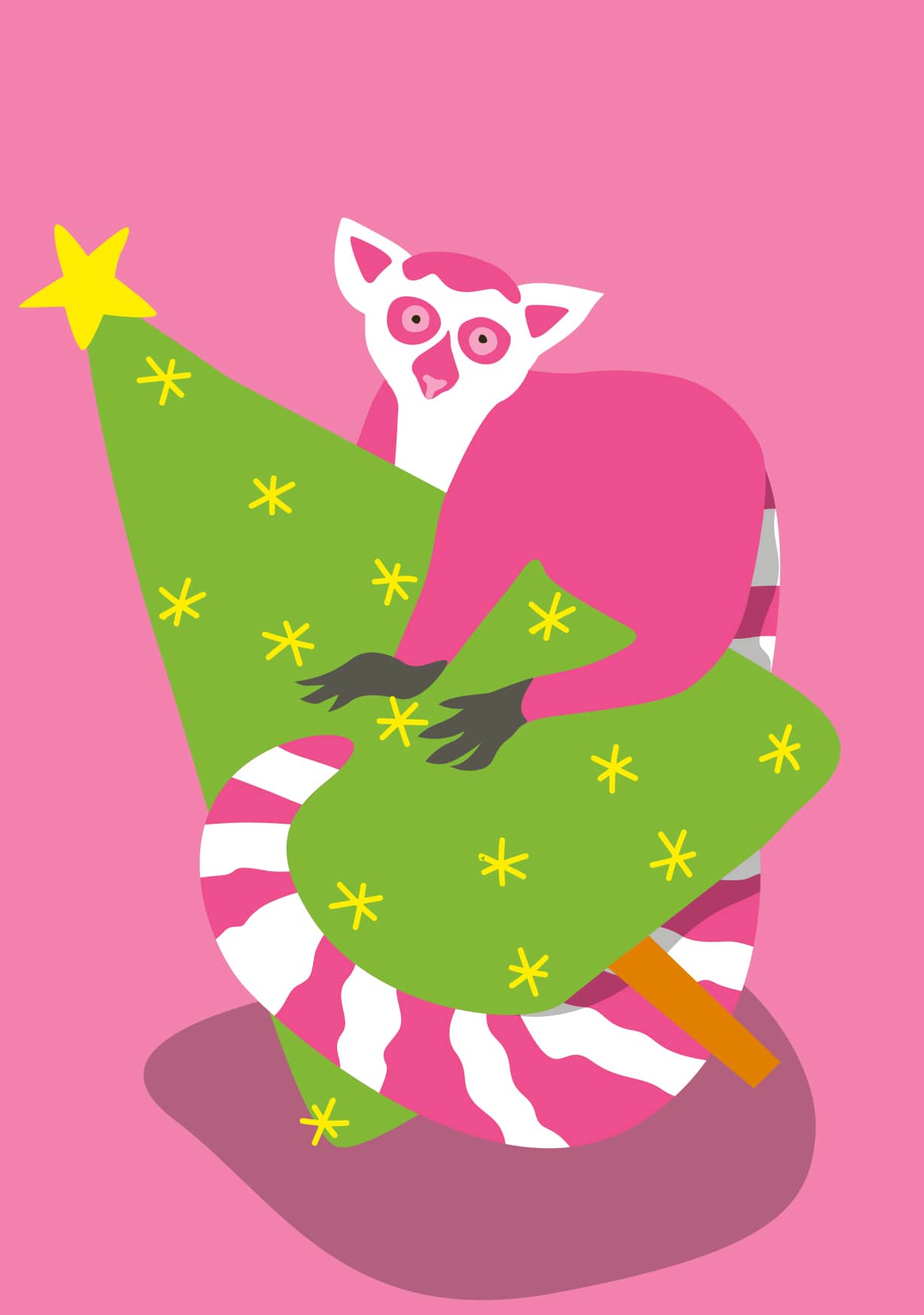 Postcard - luminous - Sloth