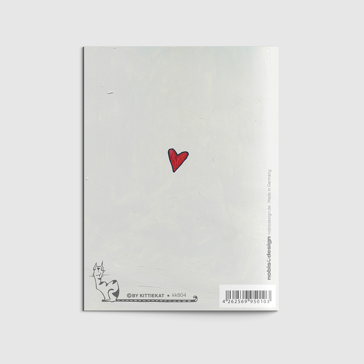 Notizheft A6 - kittiekatstudio - love