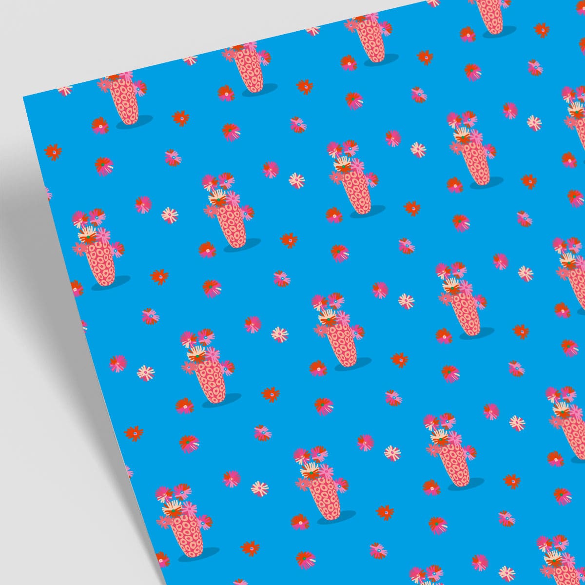 Geschenkpapier - neonstyle - Coral Pop