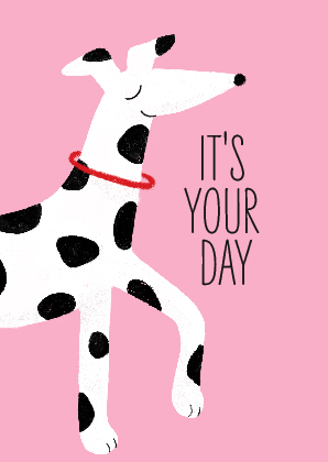 Postkarte - andrea liesert - IT’S YOUR DAY