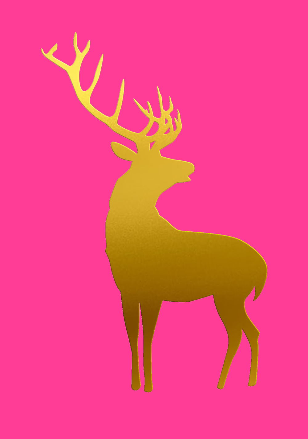 Postcard – pure – Deer