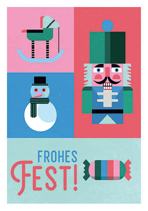 Postcard – Daria Ivanova – Christmas Multi