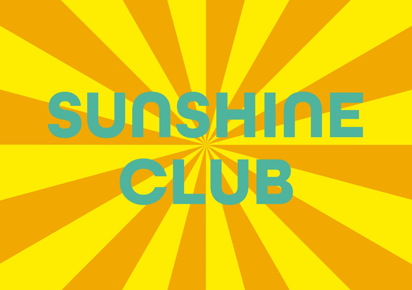 Postcard - happy wrong - Sunshine club