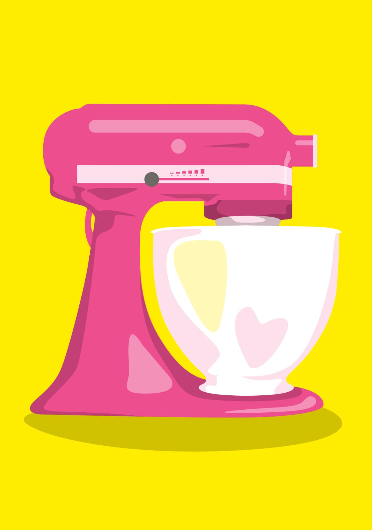 Postkarte - Design Classics - Küchenmaschine