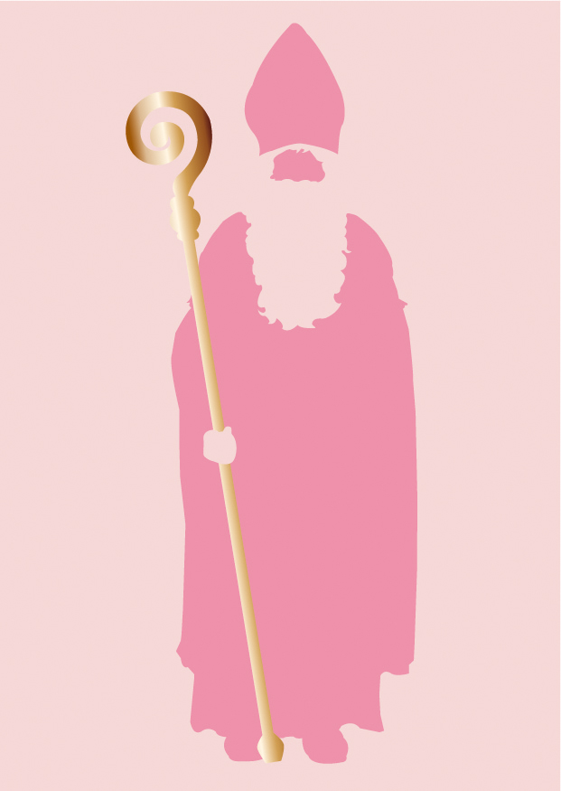 Postcard - Toni Starck - St. Claus