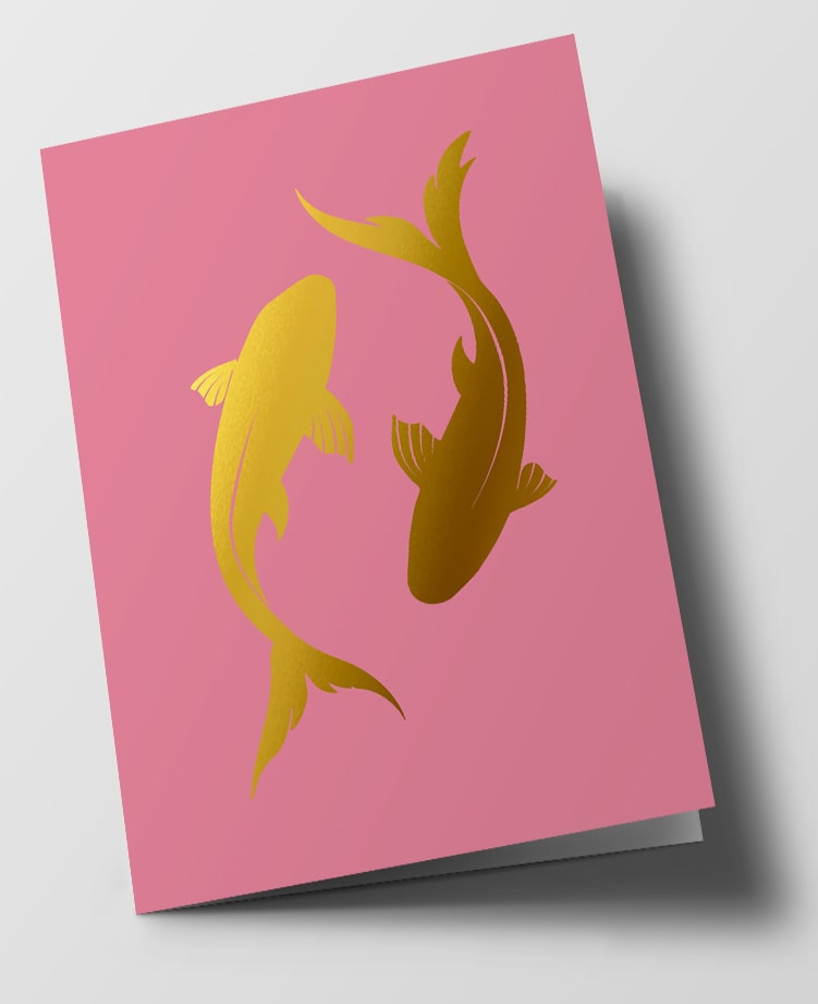 Klappkarte C6 - pure - Kois